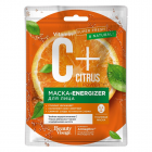 C+Citrus lakštinė kaukė veidui, energizuojanti, 25 ml