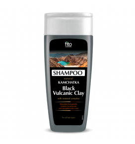 FITOKOSMETIK šampūnas su Kamčiatkos vulkaniniu juoduoju moliu ir mineraliniu kompleksu, 270ml
