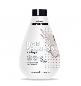 CAFE MIMI šampūnas riebiai galvos odai ir sausiems plaukų galiukams 3 moliai, 370 ml