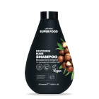 CAFÉ MIMI SF atstatomasis plaukų šampūnas Makadamija ir raudonėlis, 370 ml