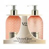 VIVIAN GRAY hands set Gemstone Neroli & Amber, 2 x 300 ml