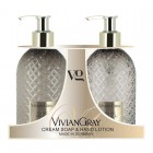 VIVIAN GRAY rinkinys skystas muilas ir losjonas rankoms Gemstone Ylang & Vanilla, 2 x 300 ml
