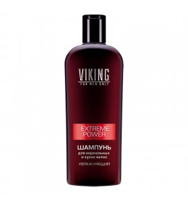 VIKING šampunas sausiems ir normaliems plaukams drėkinantis Extreme Power, 300 ml