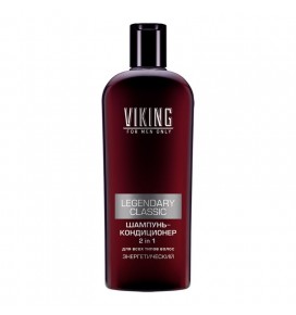 VIKING šampunas-kondicionerius visų tipų plaukams 2 in 1 Legendary Classic, 300 ml