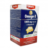 JUTAVIT food supplement Omega-3 fishoil 1200 mg+vitamin E, 100 caps.