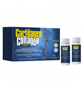 Cartilagen Collagen jūrinio kolageno pagrindu (5000 mg) su N-acetilgliukozaminu, variu, cinku, biotinu ir vitaminais, 50 ml x N10
