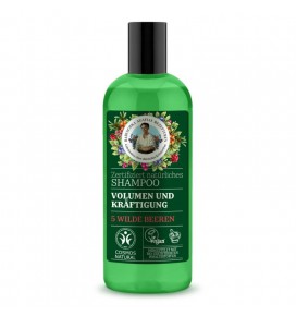 RBA šampūnas plaukams apimčiai ir tvirtumui Natural certified, 260 ml