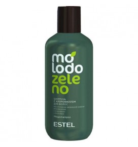 ESTEL MOLODO ZELENO šampūnas plaukams -glotnumas ir žvilgesys 250 ml