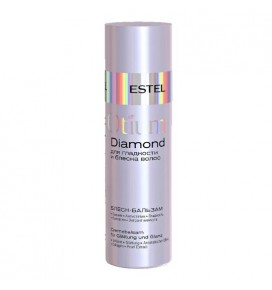 ESTEL OTIUM DIAMOND šilkinis balzamas plaukų glotnumui ir žvilgesiui Blizgesys, 200 ml