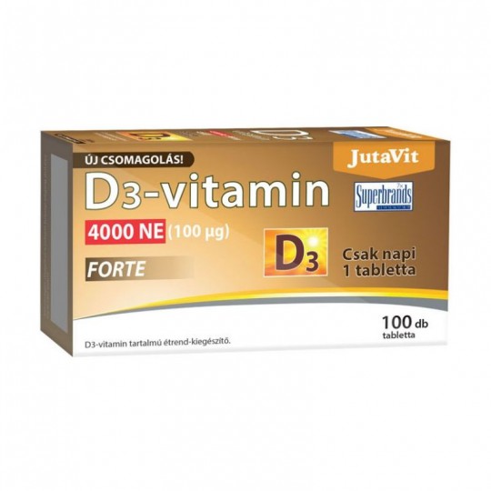 Vitaminas D3 4000 TV, N100 1 dienoje