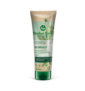HERBAL CARE rankų kremas, drėkinamasis su kanapių aliejumi ir keramidais, 100 ml