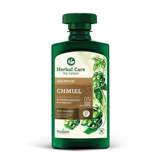 HERBAL CARE Apynių šampūnas plaukų apimčiai, 330 ml