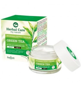 HERBAL CARE Green Tea normalizuojantis kremas dieninis/naktinis, 50 ml