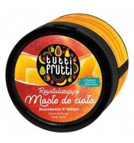 TUTTI FRUTTI Peach & Mango kūno sviestas, 200 ml