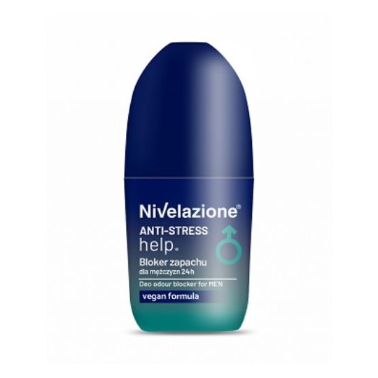 NIVELAZIONE Deo Anti Stress dezodorantas kvapų blokatorius vyrams, 50 ml