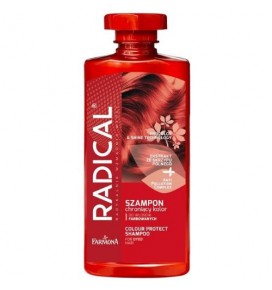 RADICAL Color protection šampūnas dažytiems plaukams, 400 ml