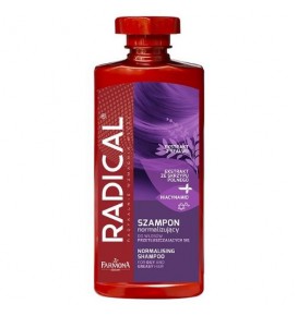 RADICAL normalizuojantis šampūnas riebiems ir riebiems plaukams, 400 ml