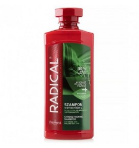 RADICAL stiprinantis šampūnas silpniems ir slenkantiems plaukams, 400 ml