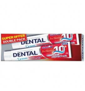 DENTAL dantų pasta Complete dešimt viename duopack, 2x75 ml