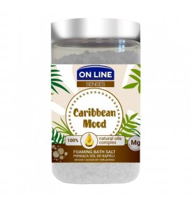 ON LINE putojanti vonios druska Caribbean Mood, 480 g