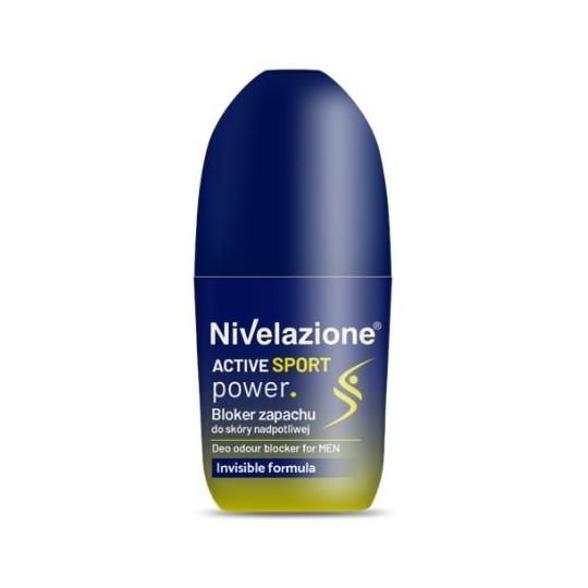 NIVELAZIONE Deo Active Sport Bloker dezodorantas kvapų blokatorius vyrams, 50 ml