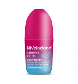 NIVELAZIONE Deo Sensitive Care dezodorantas kvapų blokatorius moterims jautriai priežiūrai, 50 ml