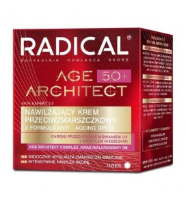 RADICAL® AGE ARCHITECT drėkinamasis kremas nuo raukšlių SPF15, 50+, 50 ml