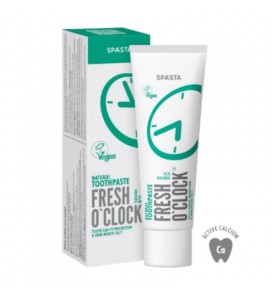 SPASTA Fresh o'clock dantų pasta, apsauga nuo ėduonies ir dantenų apsauga 24/7, 90 ml