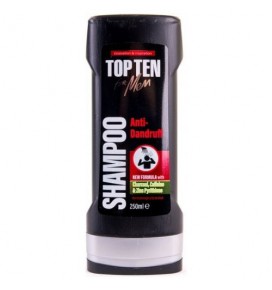 TOP TEN for Men šampūnas plaukams Anti-Dandruff, 250 ml