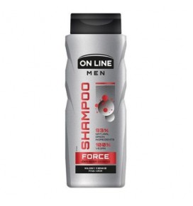 On Line šampūnas ploniems plaukams Men Force, 400 ml