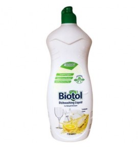 BIOTOL indų ploviklis Lemon, 750 ml