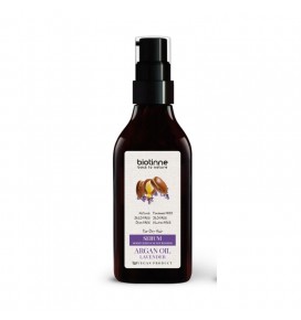 BIOTINNE drėkinantis ir maitinantis serumas plaukams Argan Oil & Lavender, 75 ml