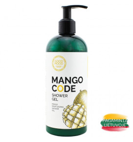 Good Mood Mango drėkinamoji dušo želė, normaliai odai, 400 ml