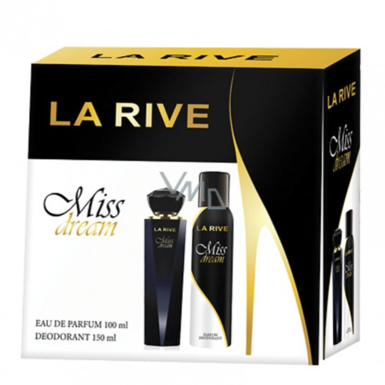 LA RIVE rinkinys moterims Miss Dream (parfumuotas vanduo 100 ml + deo 150 ml)