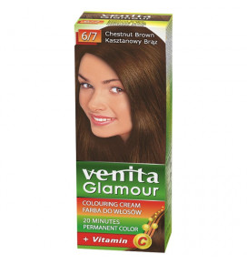 Venita Glamour plaukų dažai CHESTNUT BROWN,125 g