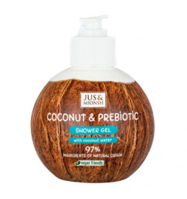JUS MIONSH dušo želė drėkinamoji Coconut Prebiotic, 200 ml