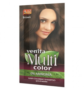 Venita Multicolor plaukų dažai BROWN, 40g