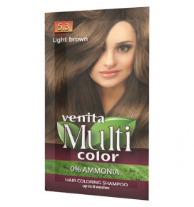 Venita Multicolor plaukų dažai LIGHT BROWN, 40g