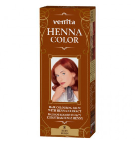 Venita Henna Color plaukų dažomasis žolelių balzamas su chna RUBY, 75 g