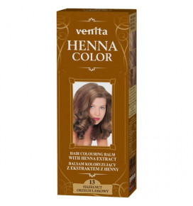 Venita Henna Color plaukų dažomasis žolelių balzamas su chna HAZELNUT, 75 g