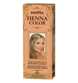 Venita Henna Color plaukų dažomasis žolelių balzamas su chna NATURAL BLONDE, 75 g