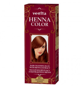 Venita Henna Color plaukų dažomasis žolelių balzamas su chna MANOGANY, 75 g