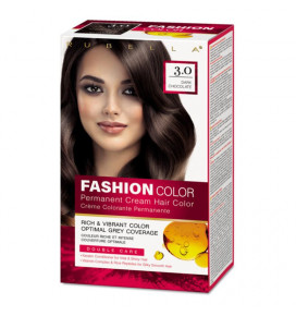 Fashion Color Rubella plaukų dažai Dark Chocolate 3.0, 2x50x15 ml