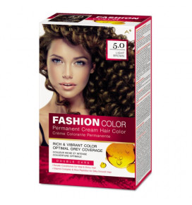 Fashion Color Rubella plaukų dažai Light Brown 5.0, 2x50x15 ml