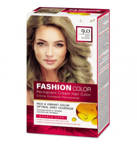 RUBELLA plaukų dažai Ash Blond 9.0 Fashion Color, 2x50 ml + 15 ml