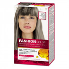 RUBELLA plaukų dažai Light Ash Blond 9.1 Fashion Color, 2x50 ml + 15 ml