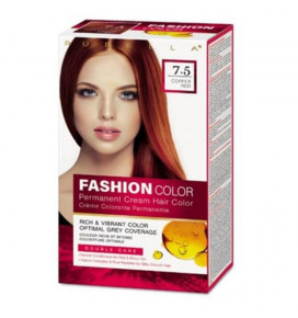 Fashion Color Rubella plaukų dažai Copper Red 7.5, 2x50x15 ml