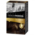 Premium Fashion Rubella plaukų dažai Light Brown 5.0, 2x50x30 ml