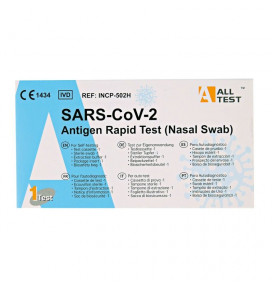 COVID -19 testas SARS-CoV-2 - nosies landų