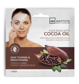 IDC INSTITUTE veido kaukė Cacoa Oil tonizuojanti skaistinanti, 22 g